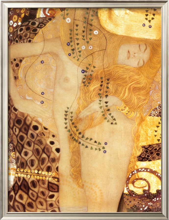 Sea Serpent, C.1907 - Gustav Klimt Painting